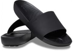 Crocs Splash Slides pre ženy, 39-40 EU, W9, Šlapky, Sandále, Papuče, Black, Čierna, 208361-001