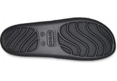 Crocs Splash Slides pre ženy, 39-40 EU, W9, Šlapky, Sandále, Papuče, Black, Čierna, 208361-001