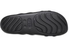 Crocs Splash Strappy Sandals pre ženy, 37-38 EU, W7, Sandále, Šlapky, Papuče, Black, Čierna, 208217-001