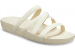 Crocs Splash Strappy Sandals pre ženy, 39-40 EU, W9, Sandále, Šlapky, Papuče, Bone, Béžová, 208217-2Y2