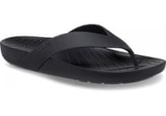 Crocs Splash Flip-Flops pre ženy, 36-37 EU, W6, Žabky, Šlapky, Papuče, Black, Čierna, 208218-001