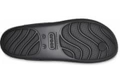 Crocs Splash Flip-Flops pre ženy, 39-40 EU, W9, Žabky, Šlapky, Papuče, Black, Čierna, 208218-001