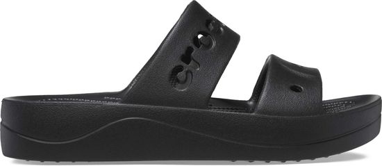 Crocs Baya Platform Sandals pre ženy, 41-42 EU, W10, Sandále, Šlapky, Papuče, Black, Čierna, 208188-001