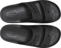 Crocs Baya Platform Sandals pre ženy, 37-38 EU, W7, Sandále, Šlapky, Papuče, Black, Čierna, 208188-001