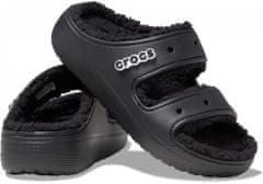 Crocs Classic Cozzzy Sandals Unisex, 38-39 EU, M6W8, Papuče, Black/Black, Čierna, 207446-060
