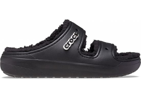 Crocs Classic Cozzzy Sandals Unisex, 43-44 EU, M10W12, Papuče, Black/Black, Čierna, 207446-060