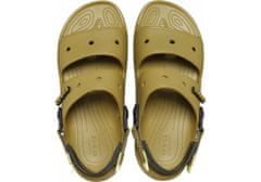 Crocs Classic All-Terrain Sandals pre mužov, 46-47 EU, M12, Sandále, Šlapky, Papuče, Aloe, Hnedá, 207711-3UA