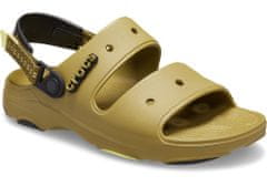 Crocs Classic All-Terrain Sandals Unisex, 39-40 EU, M7W9, Sandále, Šlapky, Papuče, Aloe, Hnedá, 207711-3UA