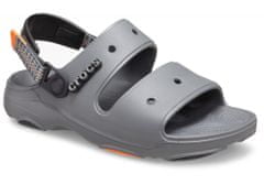 Crocs Classic All-Terrain Sandals Unisex, 37-38 EU, M5W7, Sandále, Šlapky, Papuče, Slate Grey, Sivá, 207711-0DA