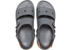 Crocs Classic All-Terrain Sandals pre mužov, 45-46 EU, M11, Sandále, Šlapky, Papuče, Slate Grey, Sivá, 207711-0DA