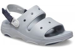 Crocs Classic All-Terrain Sandals Unisex, 39-40 EU, M7W9, Sandále, Šlapky, Papuče, Light Grey, Sivá, 207711-007