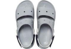 Crocs Classic All-Terrain Sandals Unisex, 43-44 EU, M10W12, Sandále, Šlapky, Papuče, Light Grey, Sivá, 207711-007