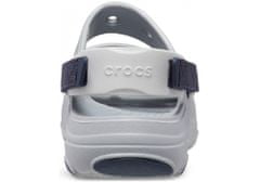 Crocs Classic All-Terrain Sandals pre mužov, 45-46 EU, M11, Sandále, Šlapky, Papuče, Light Grey, Sivá, 207711-007