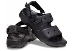 Crocs Classic All-Terrain Sandals Unisex, 39-40 EU, M7W9, Sandále, Šlapky, Papuče, Black, Čierna, 207711-001