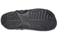 Crocs Classic All-Terrain Sandals Unisex, 38-39 EU, M6W8, Sandále, Šlapky, Papuče, Black, Čierna, 207711-001