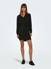 Jacqueline de Yong Dámske šaty JDYLION Regular Fit 15308123 Black (Veľkosť XL)