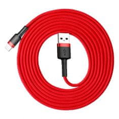 BASEUS Lightning Cafule Cable 1.5A 2m Red + Red (CALKLF-C09)