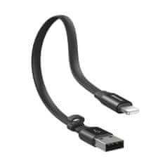BASEUS Lightning Nimble Cable prenostný 2A 0.23m čierna (CALMBJ-B01)