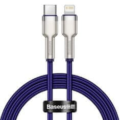 BASEUS Type-C - Lightning Cafule Series Metal data cable PD 20W 1m Purple (CATLJK-A05)