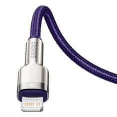 BASEUS Type-C - Lightning Cafule Series Metal data cable PD 20W 1m Purple (CATLJK-A05)