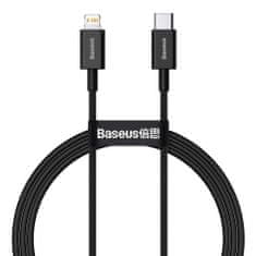 BASEUS Type-C - Lightning Superior Series fast charging data cable PD 20W 1m čierna (CATLYS-A01)