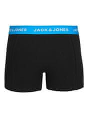 Jack&Jones 3 PACK - pánske trenírky JACMARVIN 12237286 Black (Veľkosť M)