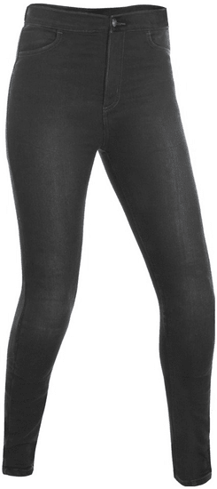 Oxford nohavice jeans SUPER JEGGINGS TW190 Long dámske čierne