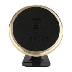 BASEUS 360 magnetický držiak na mobil do auta, zlatý