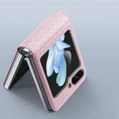 Dux Ducis Bril knižkové puzdro na Samsung Galaxy Z Flip 5 5G, ružové