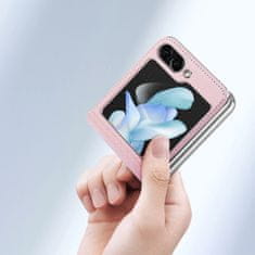 Dux Ducis Bril knižkové puzdro na Samsung Galaxy Z Flip 5 5G, ružové