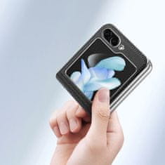 Dux Ducis Bril knižkové puzdro na Samsung Galaxy Z Flip 5 5G, čierne