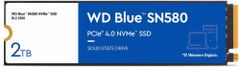 Western Digital WD Blue SN580, M.2 - 2TB (WDS200T3B0E)
