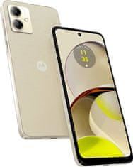 Motorola Motorola Moto G14 - Butter Cream 6,5" / Dual SIM/ 4GB/ 128GB/ LTE/ Android 13