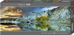 Heye Panoramatické puzzle Modré jazero 1000 dielikov