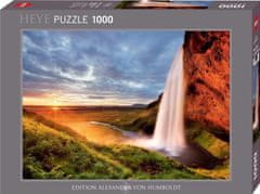 Heye Puzzle Vodopád Seljalandsfoss, Island 1000 dielikov