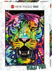 Heye Puzzle Jolly Pets: Divoký tiger 1000 dielikov