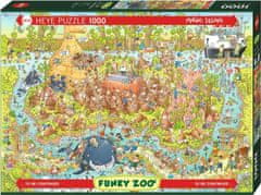 Heye Puzzle Šialená ZOO: Austrálska expozícia 1000 dielikov