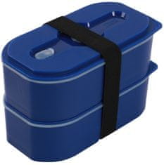 iDrink Vákuový obedový lunch box 550 ml modrá