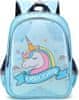 Školský batoh Unicorn modrý