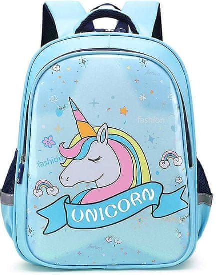 bHome Školský batoh Unicorn modrý