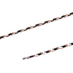 PRYM Okrúhle šnúrky outdoorové, 5 mm, 120 cm, čierne/biele/béžové