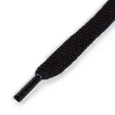 PRYM Ploché šnúrky 8 mm, 150 cm, čierne