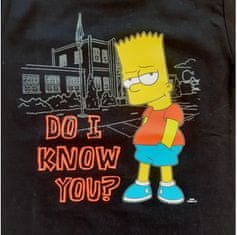 Simpsons tričko dlhý rukáv 122/128 Bart