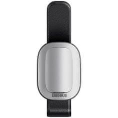 BASEUS Car Tool Platinum Vehicle eyewear clip (Clamping type) Silver (ACYJN-B0S)