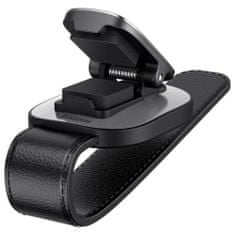 BASEUS Car Tool Platinum Vehicle eyewear clip (Clamping type) Silver (ACYJN-B0S)