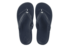 Crocs Crocband Flip-Flops pre mužov, 46-47 EU, M12, Žabky, Šlapky, Papuče, Navy, Modrá, 11033-410