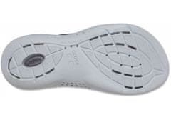 Crocs LiteRide 360 Sandals pre ženy, 39-40 EU, W9, Sandále, Šlapky, Papuče, Black/Light Grey, Čierna, 206711-02G