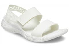 Crocs LiteRide 360 Sandals pre ženy, 37-38 EU, W7, Sandále, Šlapky, Papuče, Almost White, Biela, 206711-1CN
