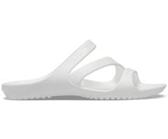 Crocs Kadee II Sandals pre ženy, 39-40 EU, W9, Sandále, Šlapky, Papuče, White, Biela, 206756-100