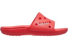 Crocs Classic Slides Unisex, 37-38 EU, M5W7, Šlapky, Sandále, Papuče, Flame, Červená, 206121-8C1